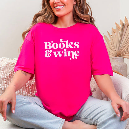 Books & Wine Gildan Softstyle Shirt - Starry Skies Austin