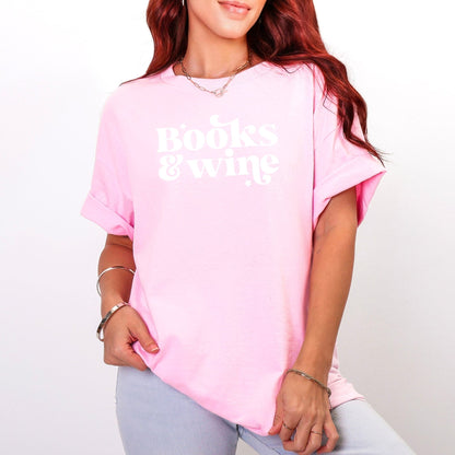 Books & Wine Gildan Softstyle Shirt - Starry Skies Austin
