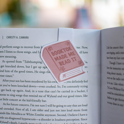 Booktok Made Me Read It - Magnetic Bookmark - Starry Skies Austin