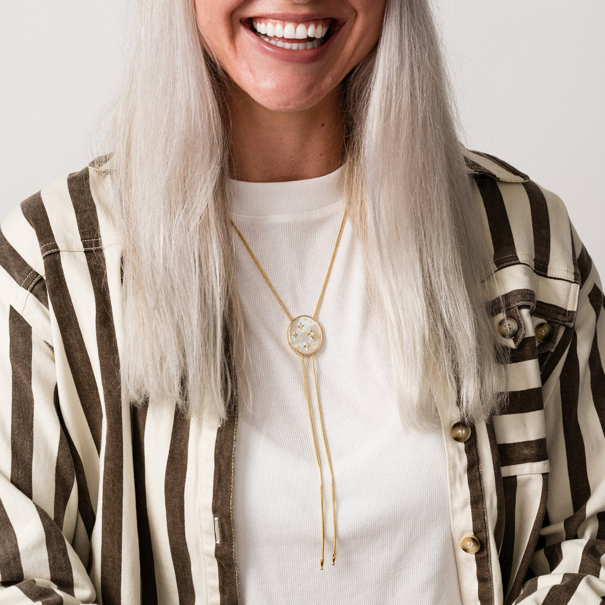Brandi Bolo Necklace - Starry Skies Austin