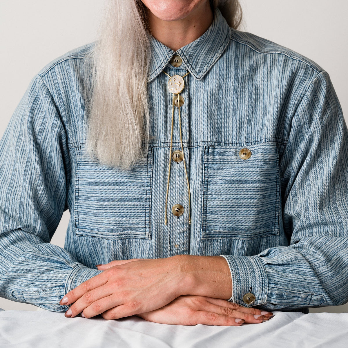 Brandi Bolo Necklace - Starry Skies Austin