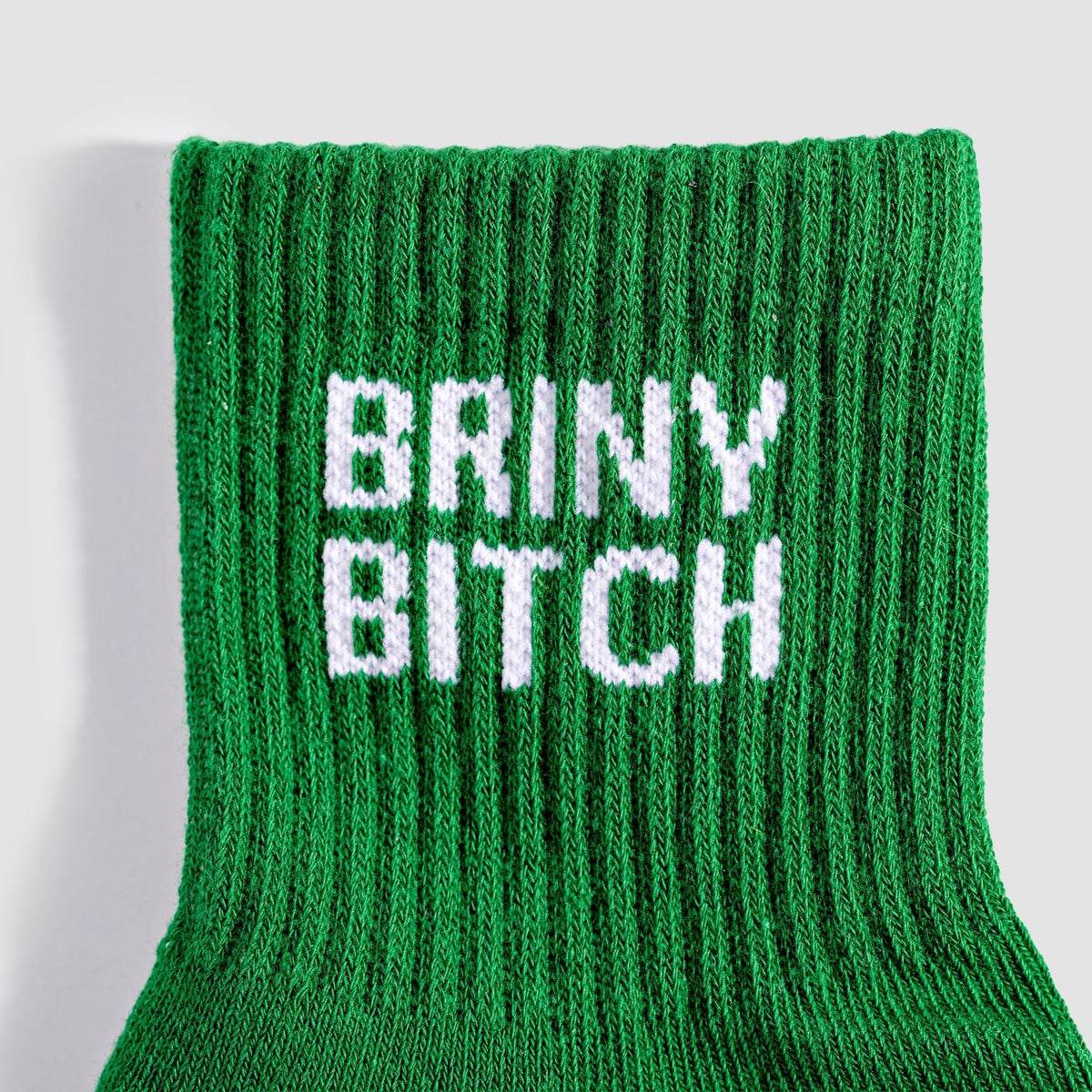 Briny Bitch Quarter Crew Socks - Starry Skies Austin
