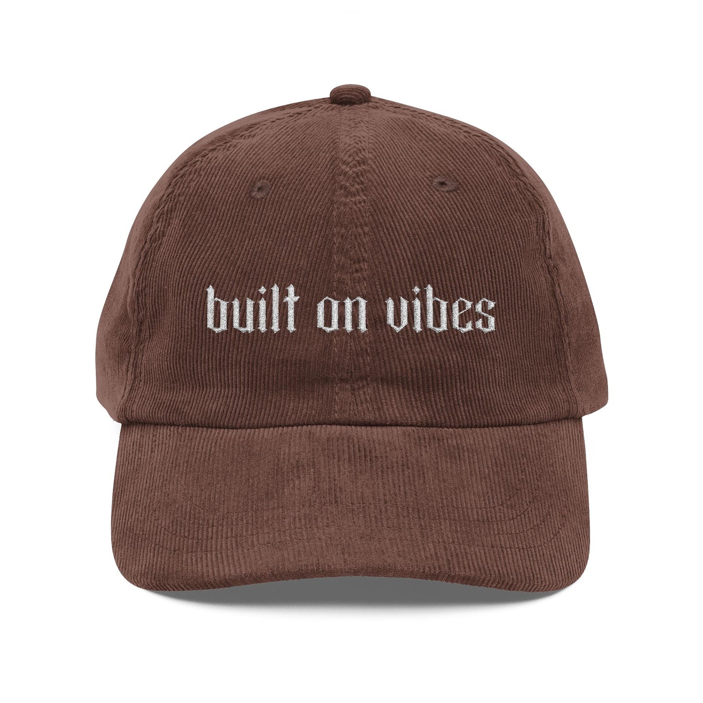 Built on Vibes Corduroy Hat - Starry Skies Austin