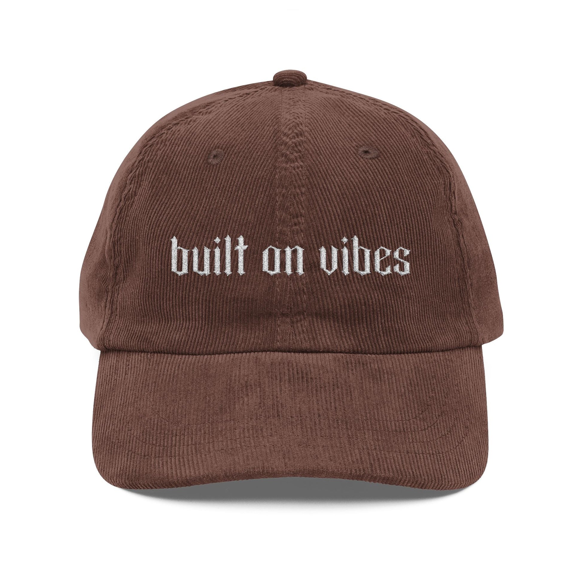 Built on Vibes Corduroy Hat - Starry Skies Austin