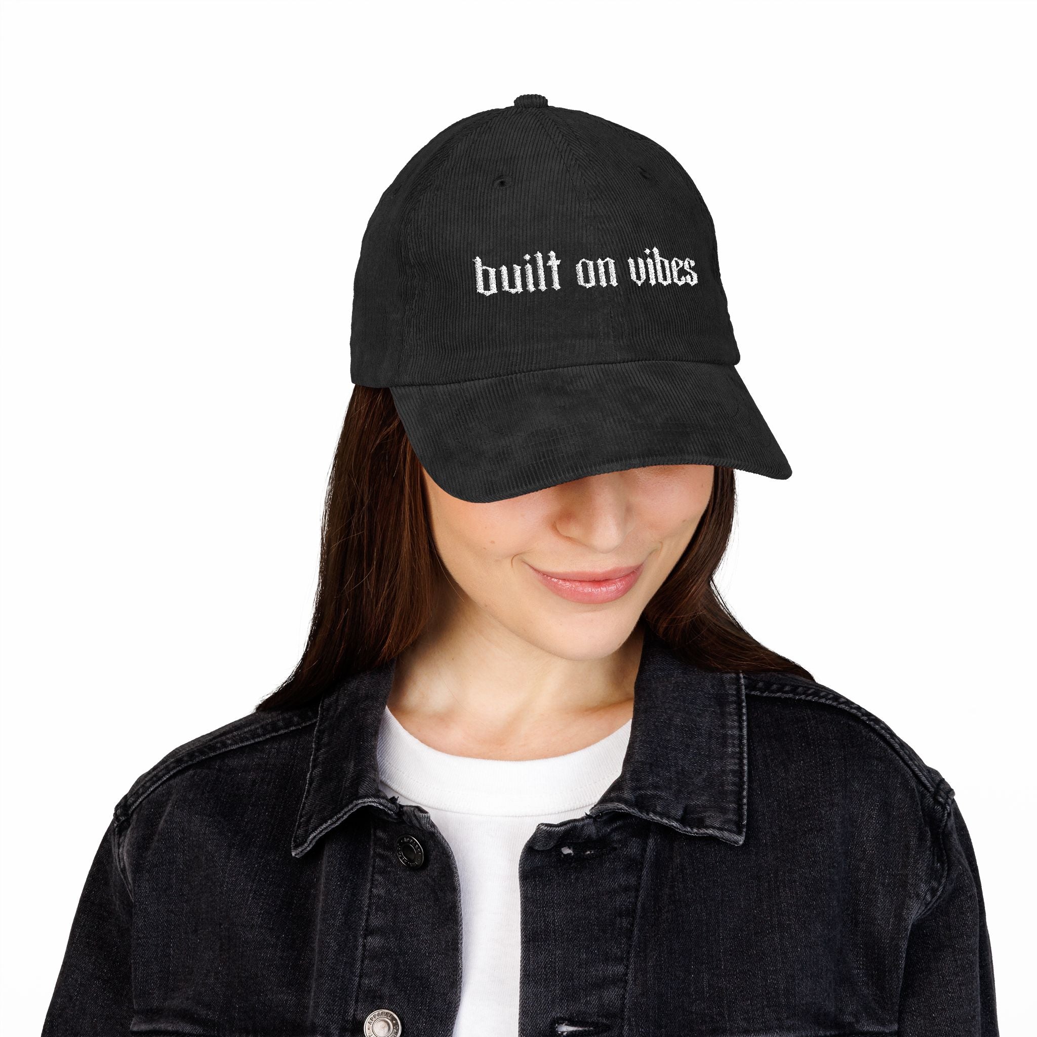Built on Vibes Corduroy Hat - Starry Skies Austin