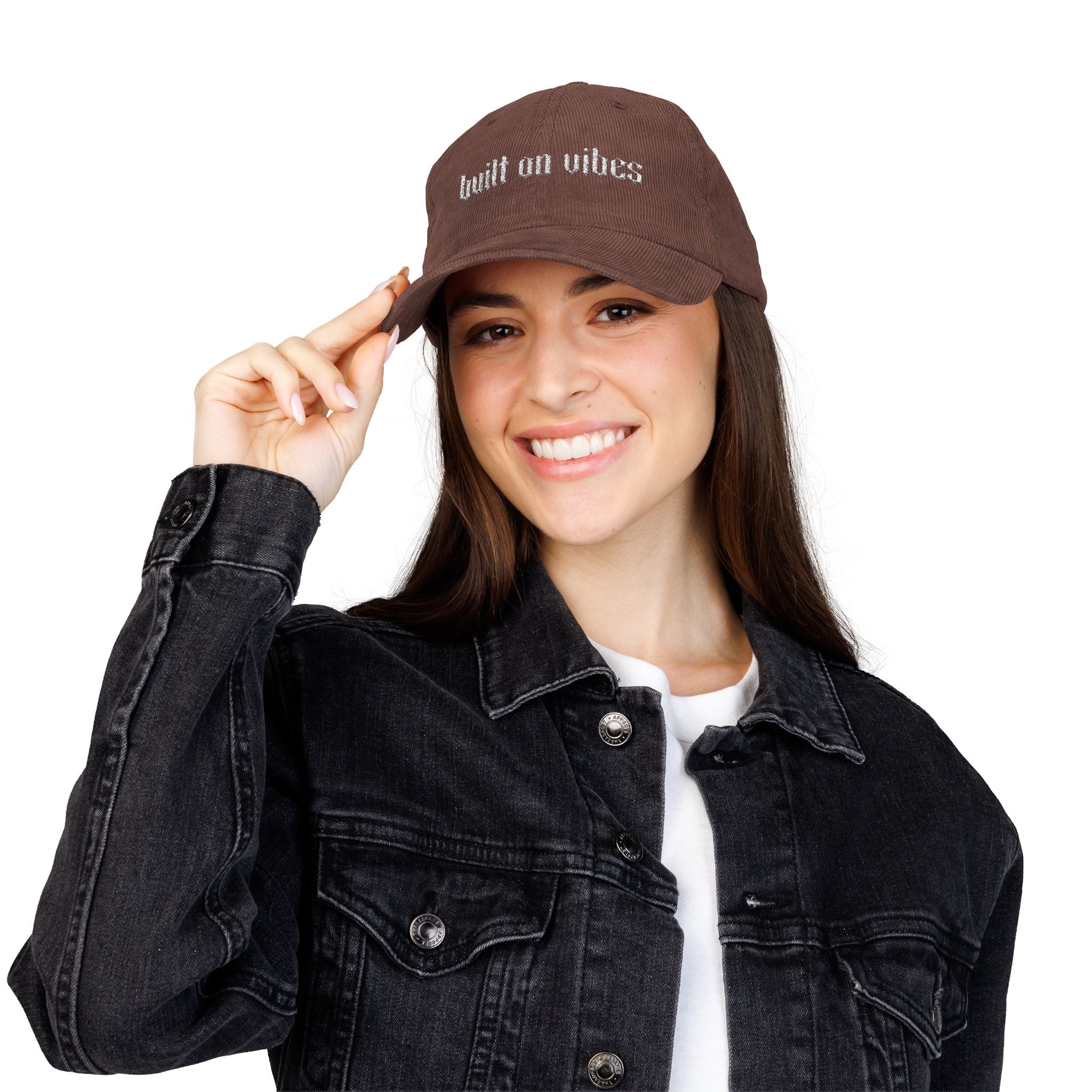 Built on Vibes Corduroy Hat - Starry Skies Austin