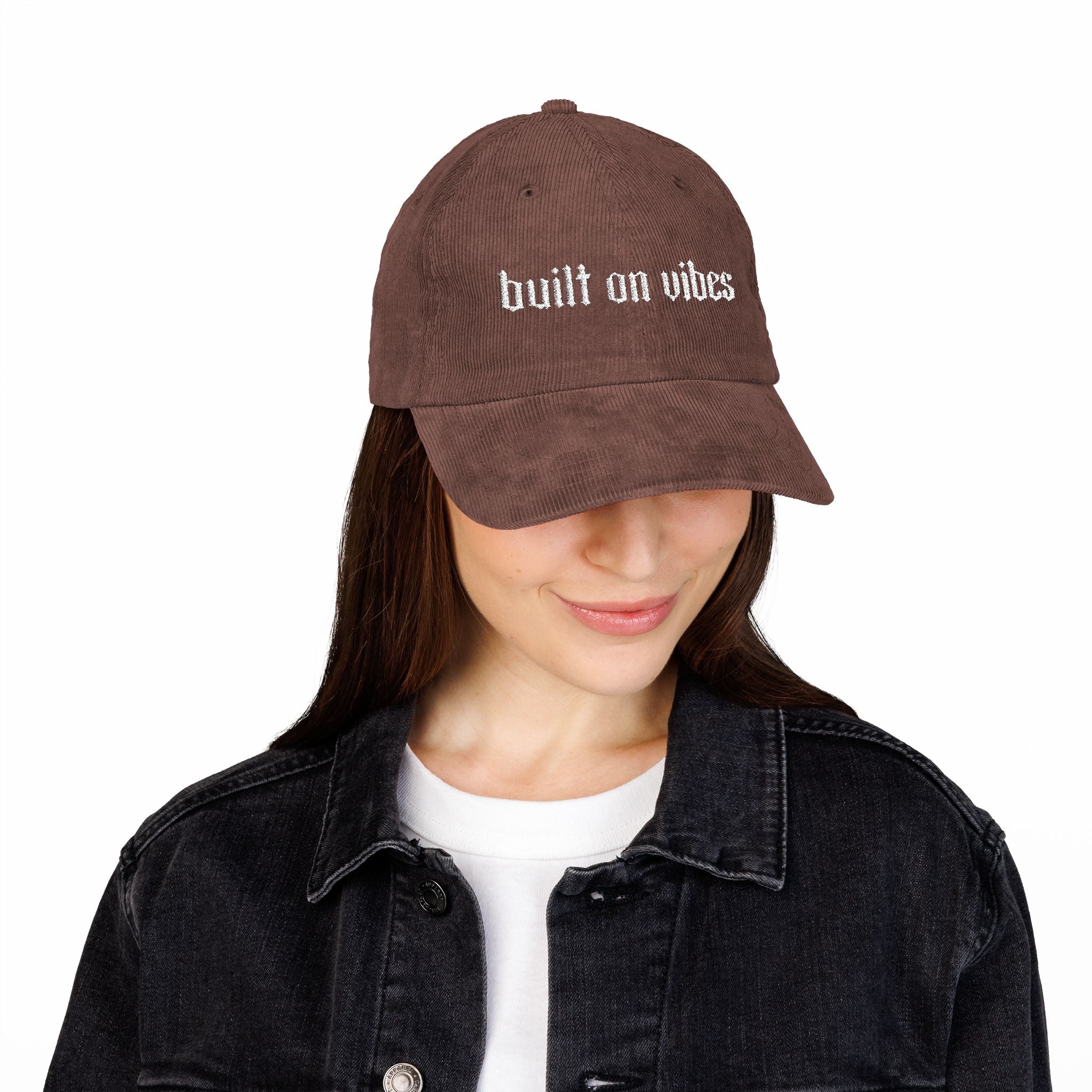 Built on Vibes Corduroy Hat - Starry Skies Austin