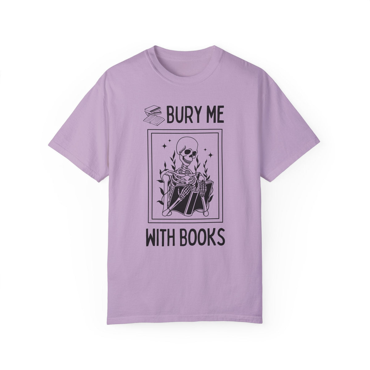 Bury Me With Books Tee - Starry Skies Austin