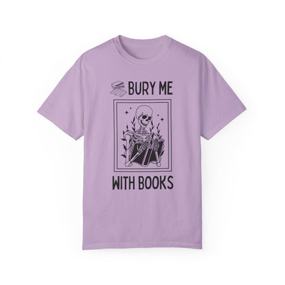 Bury Me With Books Tee - Starry Skies Austin