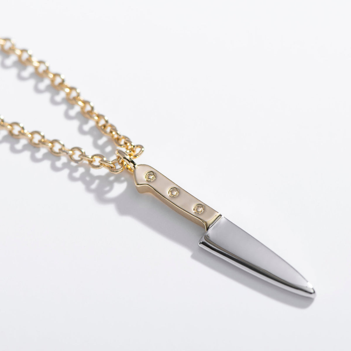 Butcher Knife Charm Necklace - Starry Skies Austin
