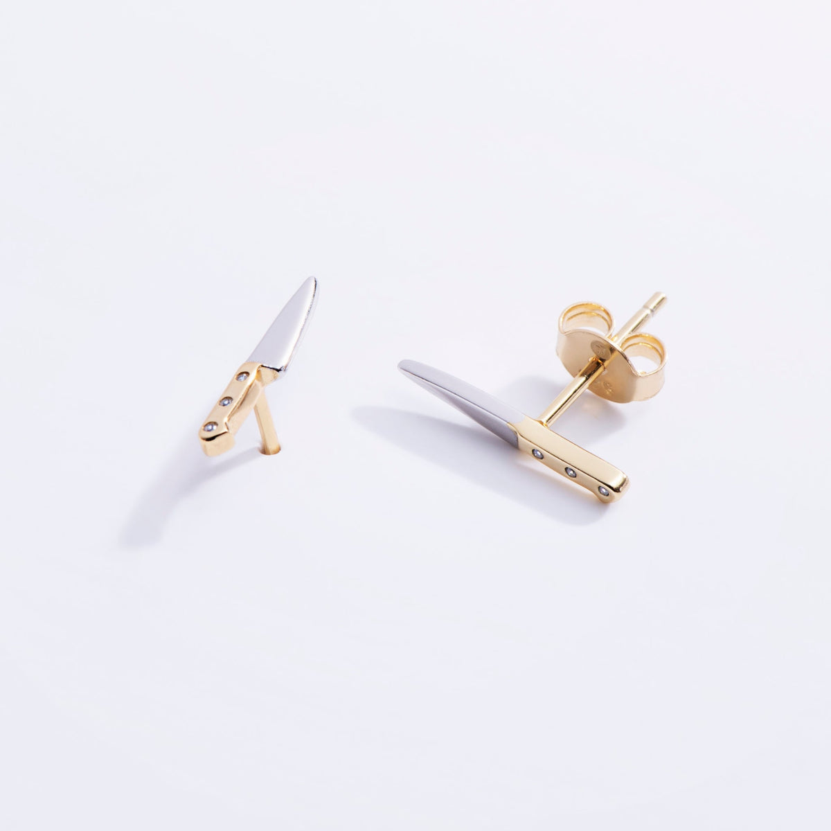 Butcher Knife Studs - Starry Skies Austin