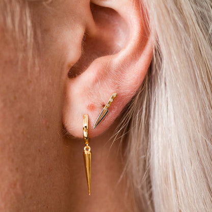 Butcher Knife Studs - Starry Skies Austin