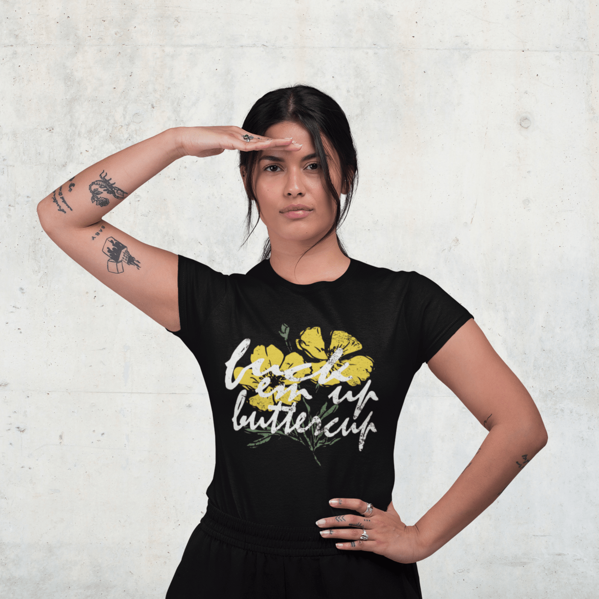 Buttercup Protest Softstyle Tee - Starry Skies Austin