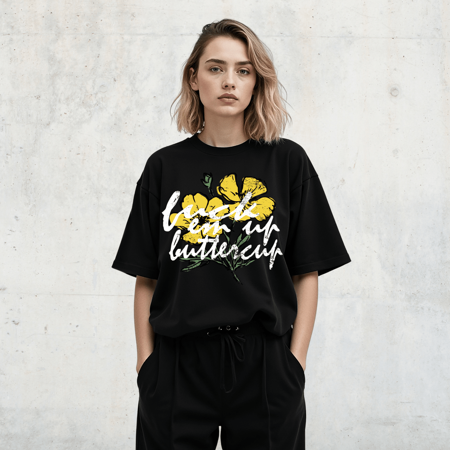 Buttercup Protest Softstyle Tee - Starry Skies Austin