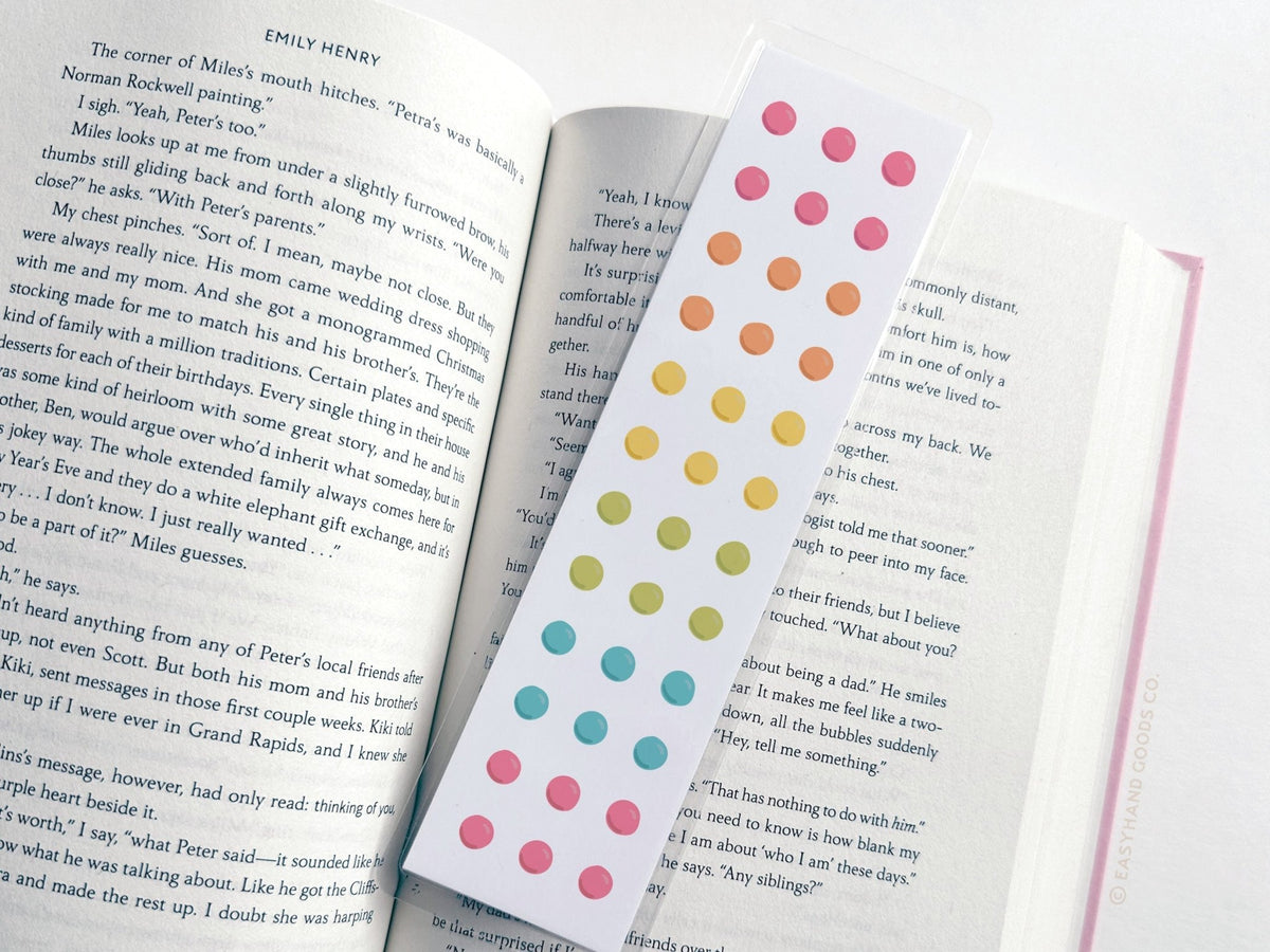 Button Candy Laminated Bookmark - Starry Skies Austin