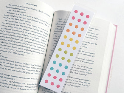 Button Candy Laminated Bookmark - Starry Skies Austin