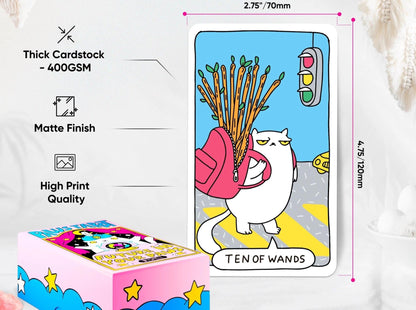 Cat Paws Tarot Deck - Starry Skies Austin