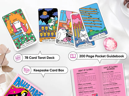Cat Paws Tarot Deck - Starry Skies Austin