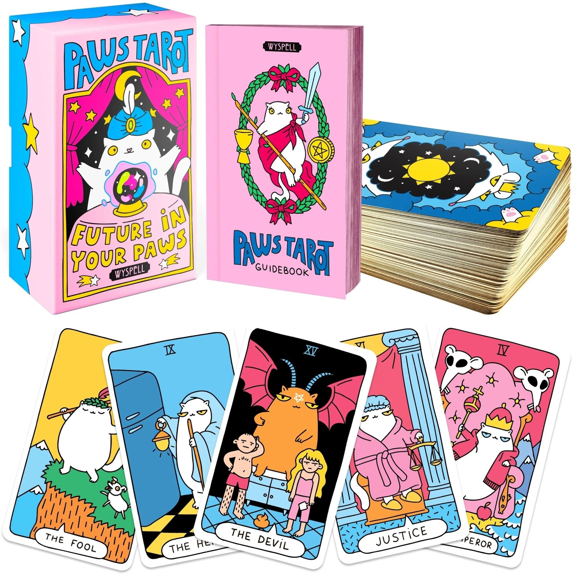 Cat Paws Tarot Deck - Starry Skies Austin