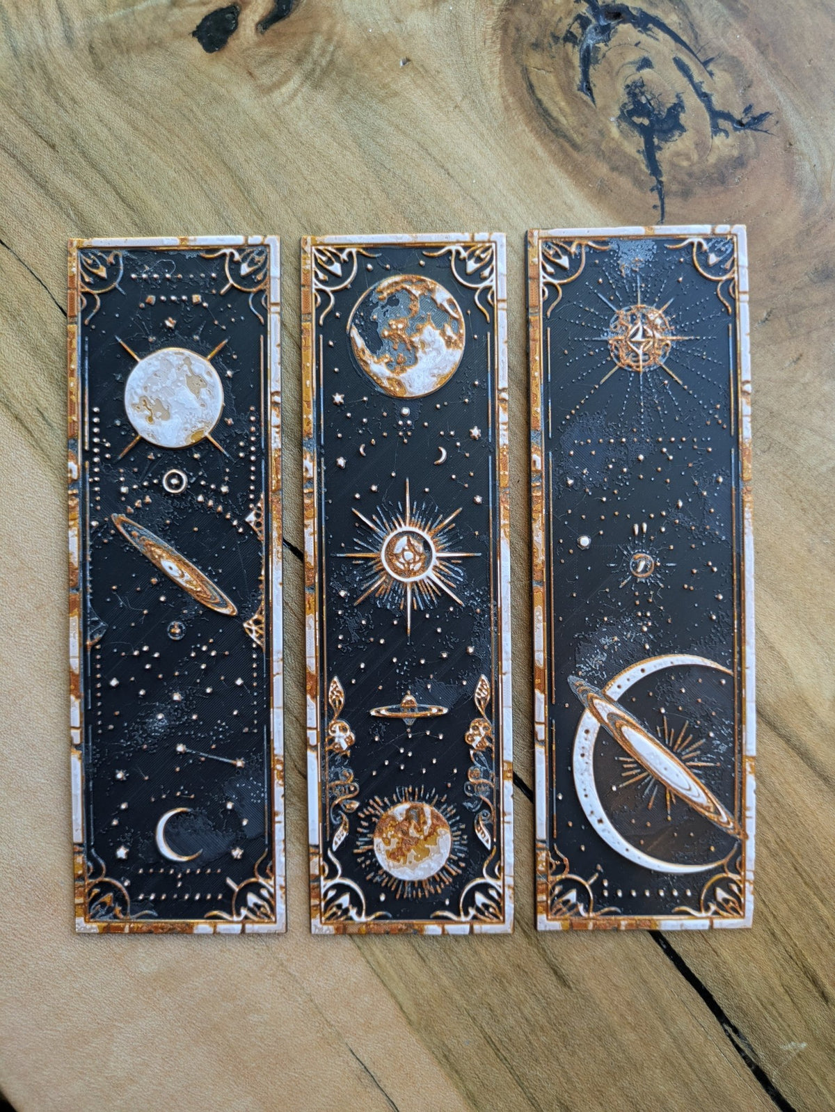 Celestial Bookmarks- Cosmic Designs - Starry Skies Austin