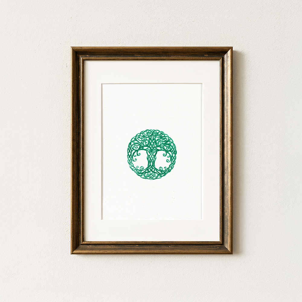 Celtic Tree of Life Fine Art Print - Starry Skies Austin