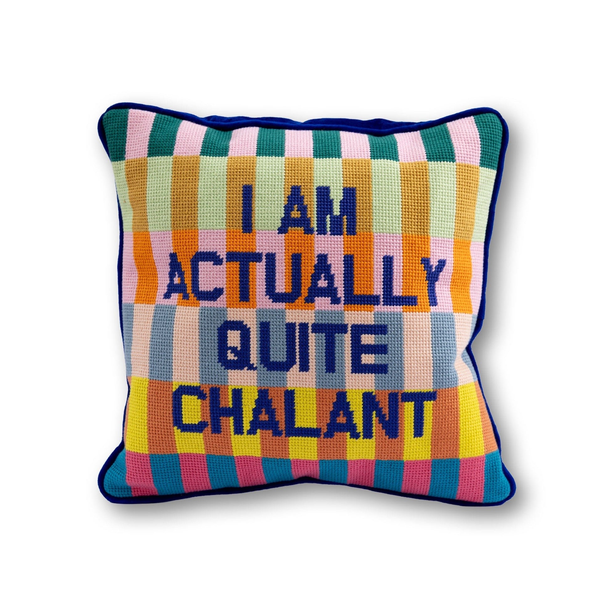 Chalant Needlepoint Pillow - Starry Skies Austin