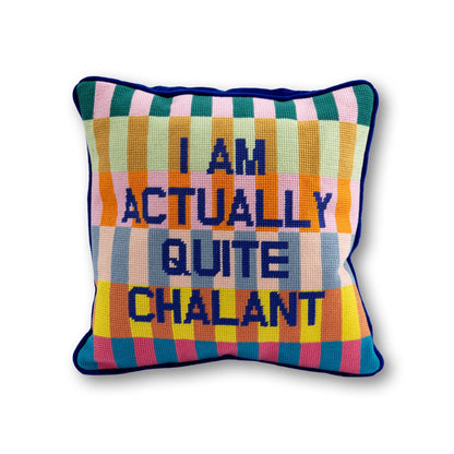 Chalant Needlepoint Pillow - Starry Skies Austin