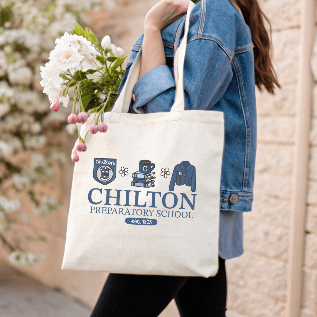 Chilton Sublimated Canvas Tote Bag - Starry Skies Austin