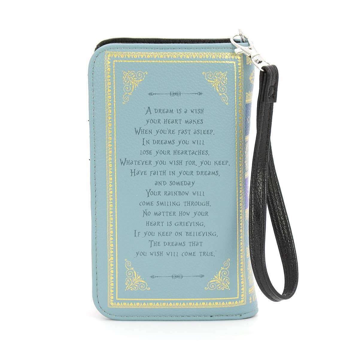 Cinderella Book Wallet Wristlet - Starry Skies Austin