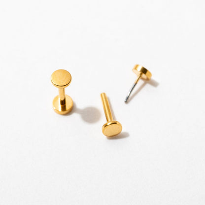 Circle Flat Back Studs - Starry Skies Austin