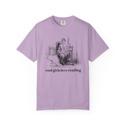 Cool Girls Love Reading Bookish Shirt - Starry Skies Austin