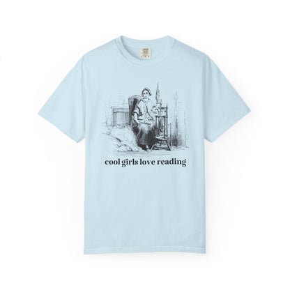 Cool Girls Love Reading Bookish Shirt - Starry Skies Austin
