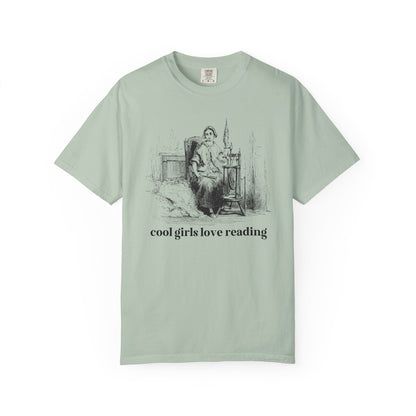 Cool Girls Love Reading Bookish Shirt - Starry Skies Austin
