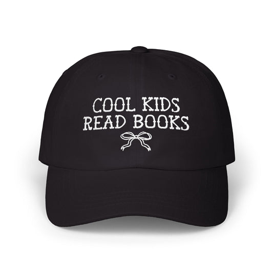 Cool Kids Read Books Hat with Bow - Starry Skies Austin