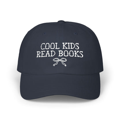 Cool Kids Read Books Hat with Bow - Starry Skies Austin