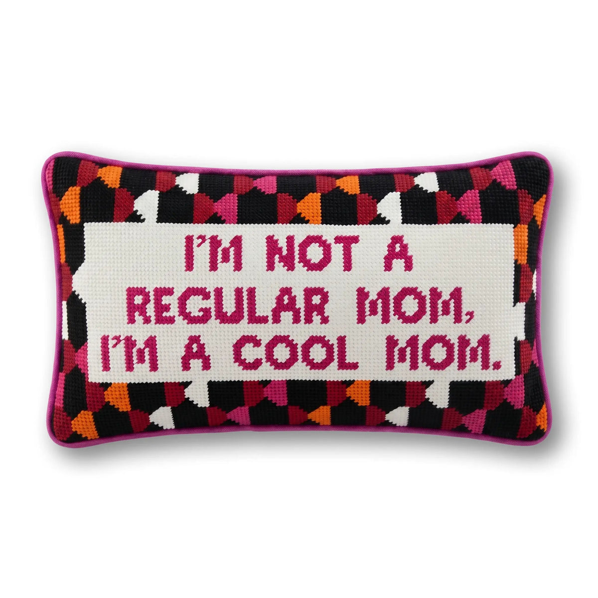 Cool Mom Needlepoint Pillow - Starry Skies Austin