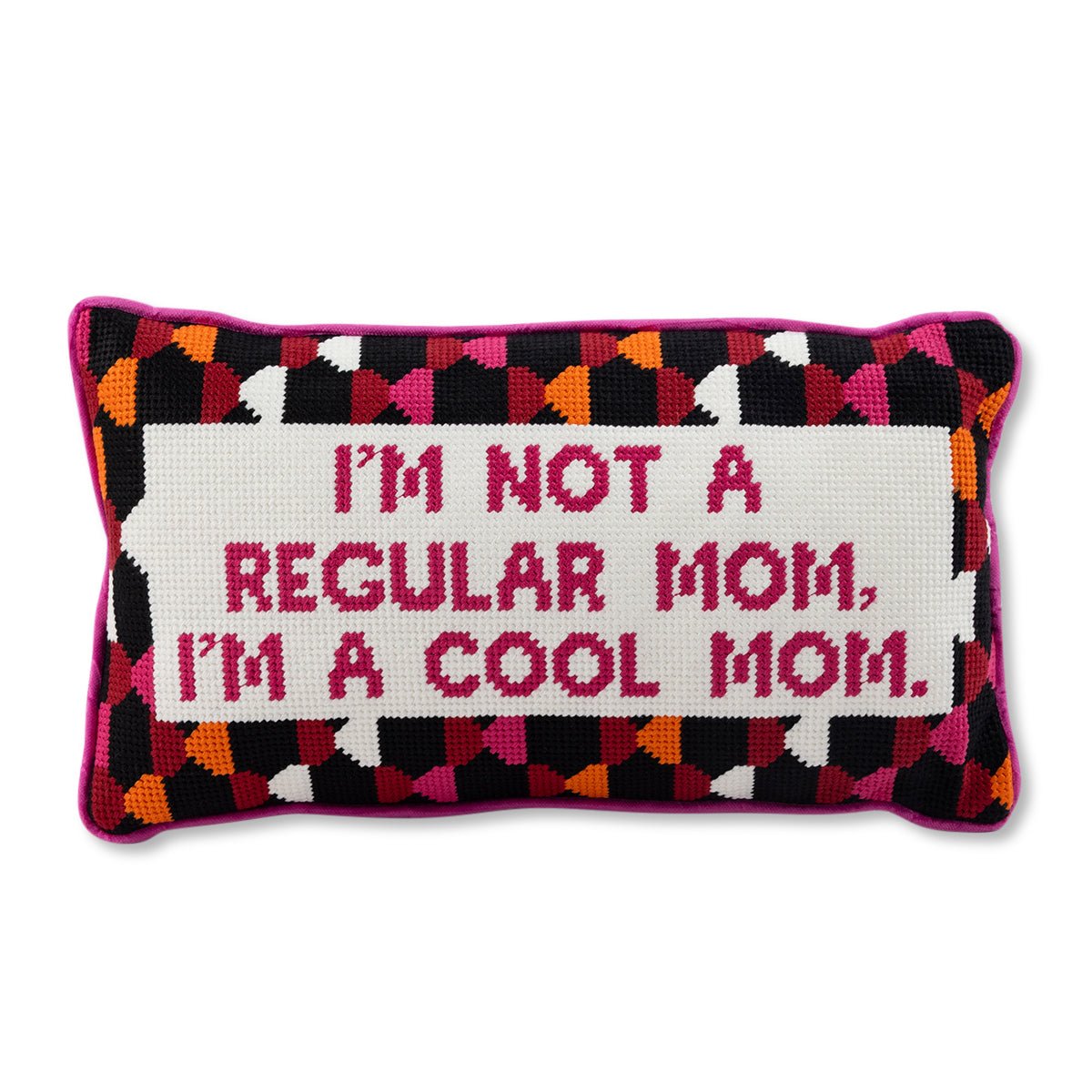 Cool Mom Needlepoint Pillow - Starry Skies Austin
