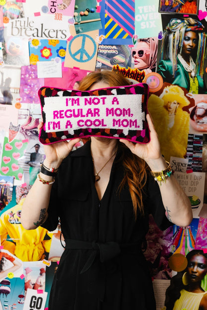 Cool Mom Needlepoint Pillow - Starry Skies Austin