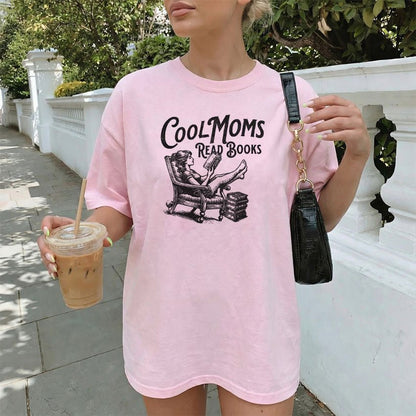 Cool Moms Read Books Gildan Softsyle Shirt - Starry Skies Austin