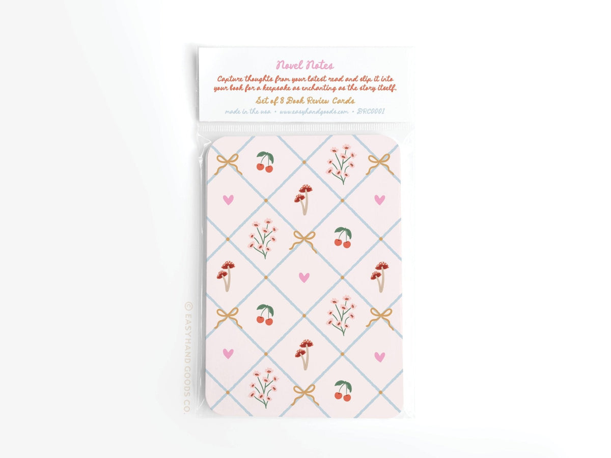 Coquette Novel Notes Book Review Card Set - Starry Skies Austin