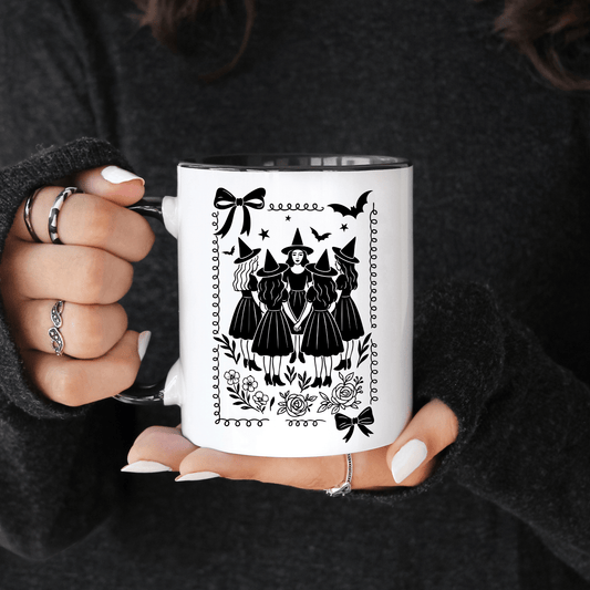 Coquette Spooky Witch Mug - Starry Skies Austin