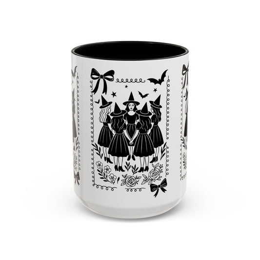 Coquette Spooky Witch Mug - Starry Skies Austin