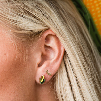 Corn on the Cob Studs - Starry Skies Austin