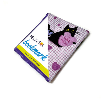 Corner Bookmark | candy heart cats - Starry Skies Austin