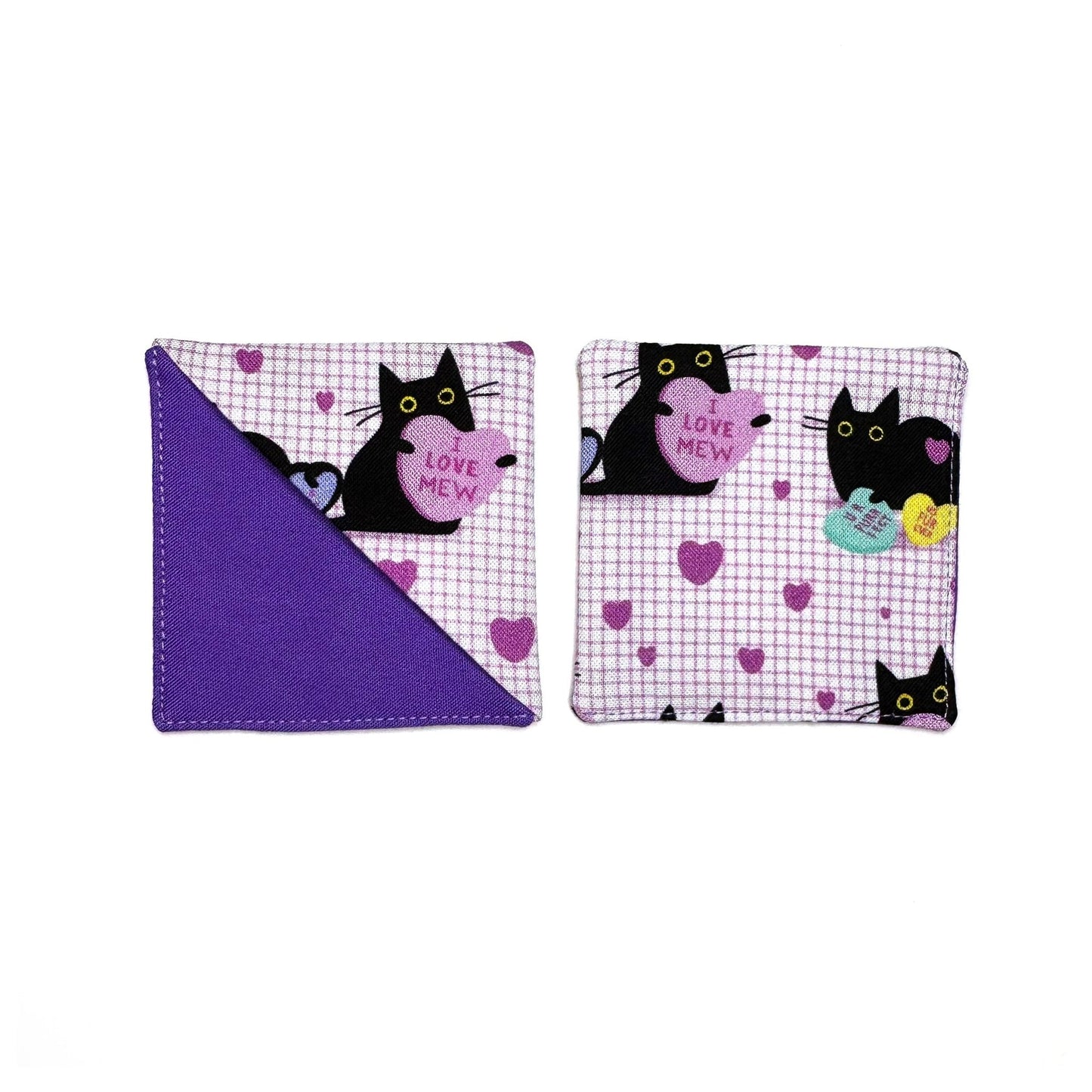 Corner Bookmark | candy heart cats - Starry Skies Austin