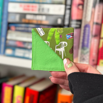 Corner Bookmark | DtMF [green background] - Starry Skies Austin