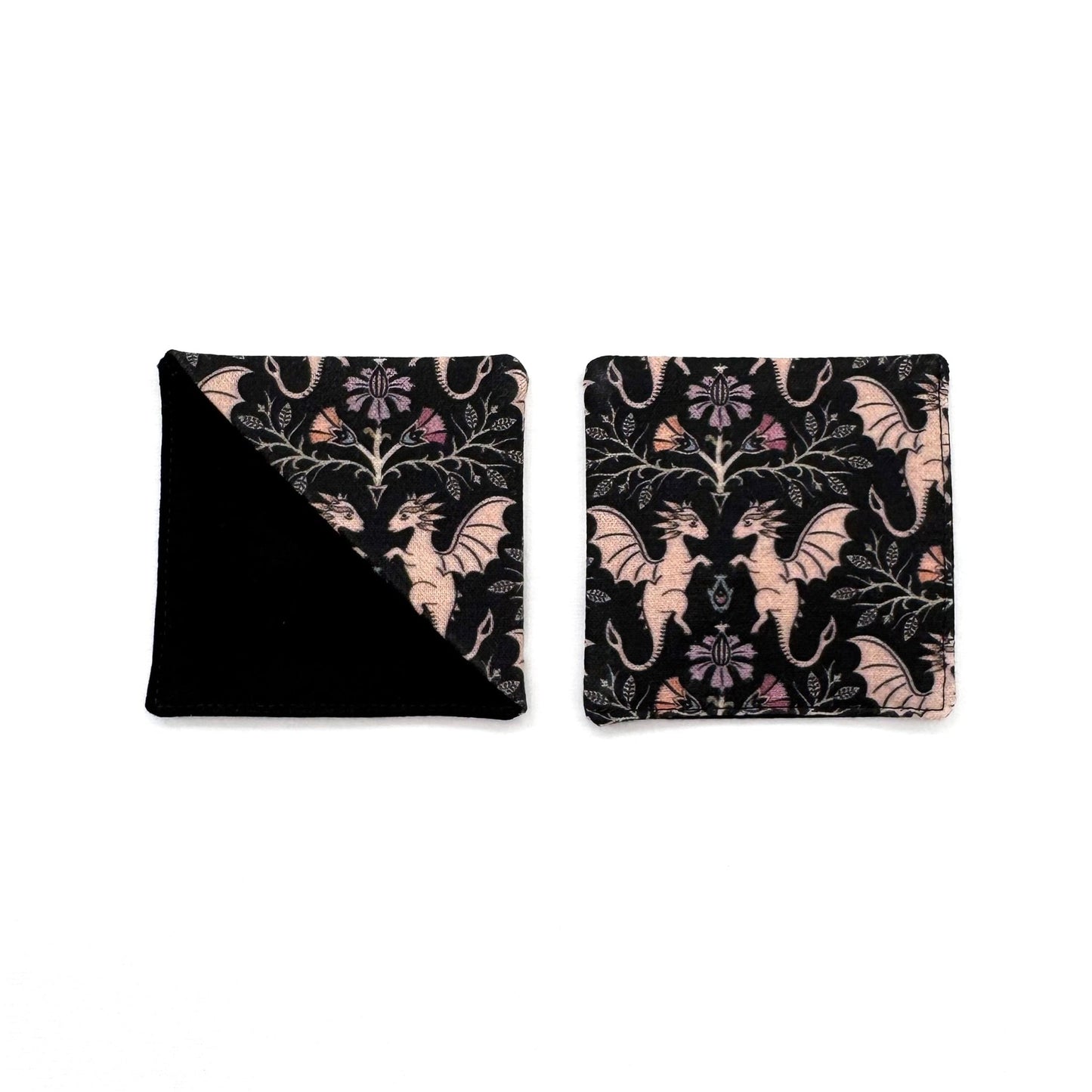 Corner Bookmark | floral dragons - Starry Skies Austin