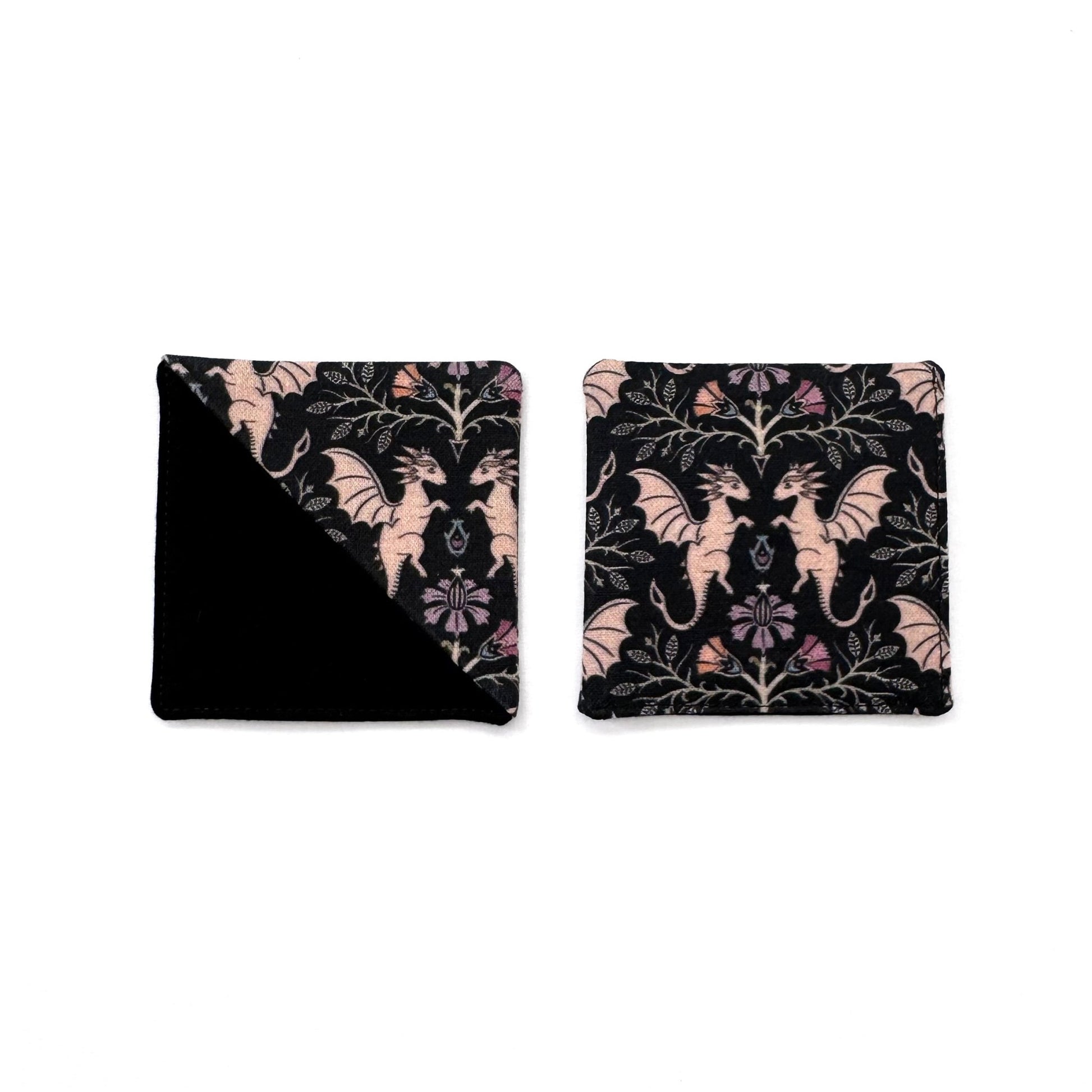 Corner Bookmark | floral dragons - Starry Skies Austin
