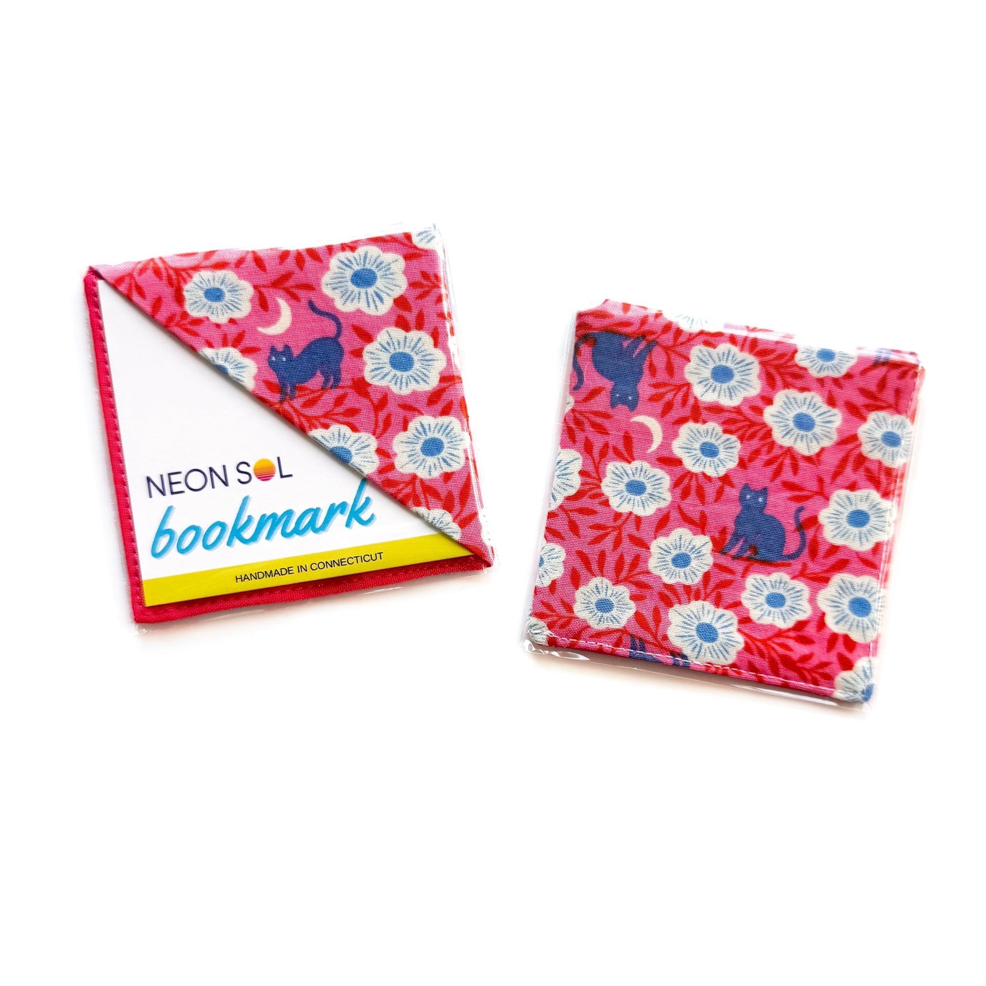 Corner Bookmark | moonlit cats - Starry Skies Austin