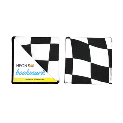 Corner Bookmark | wavy checks - Starry Skies Austin